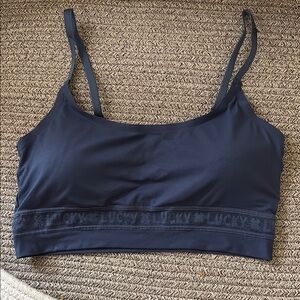 Lucky Brand Blue Seamless Bra Intimates